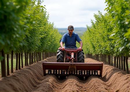 Fresa interfilare per frutteti