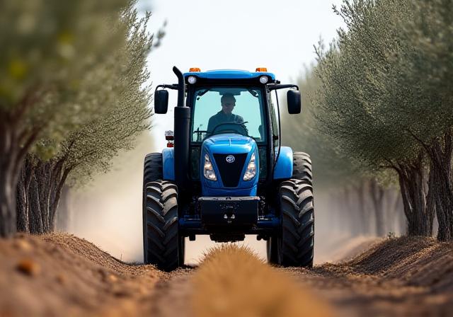 Trattore compatto da frutteto